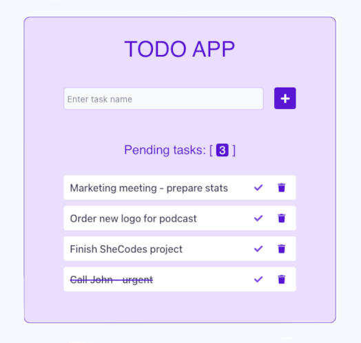 TODO app